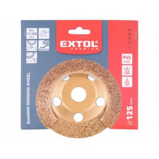 Дијамантско диск за стругање, O125x22.2mm, P45 (фино)